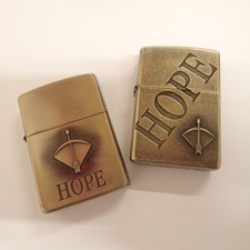 ジッポー ×ホープ(HOPE)　オイルライター　計2点セット 買取実績です。