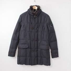 ムーレーのMORRIS-KM/モリス　ダウンコート　ネイビーの買取実績です。