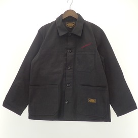 6411の201SPNH-JKM02　COVERALL/EC-JKT　カバーオールジャケット　ブラックの買取実績です。