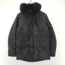 エコスタイル浜松入野店で、ショットの051-220806、N-3B型の黒色のフライトジャケットを買取いたしました。状態は通常使用感のあるお品物です。