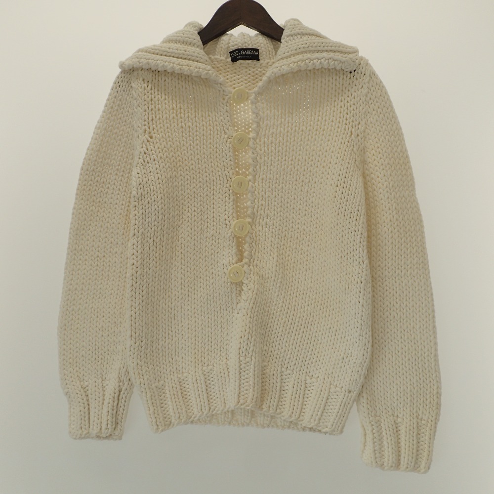 dolce&gabbana カシミヤローゲージニット archive ドルチェ&ガッバーナを心斎橋で買取。コットン製のローゲージ