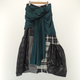 エンフォルドの19年製 300CA331-1330 collection Line Archives パッチワーク ロングスカートの買取実績です。