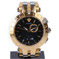 ヴェルサーチェのVレース 29G GMT アラーム クォーツ時計を買取させていただきました。エコスタイル宅配買取センター