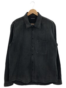 銀座本店で、バレンシアガの正規の19年製の黒の品番が571365のバックプリントデニムシャツを買取ました。状態は綺麗な状態の中古美品です。