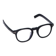 エコスタイル大阪心斎橋店の出張買取にて、トムフォードのブルーライトカットレンズ×ボスリントンシェイプフレーム眼鏡(ブラック、TF5629-F-B)を高価買取いたしました。