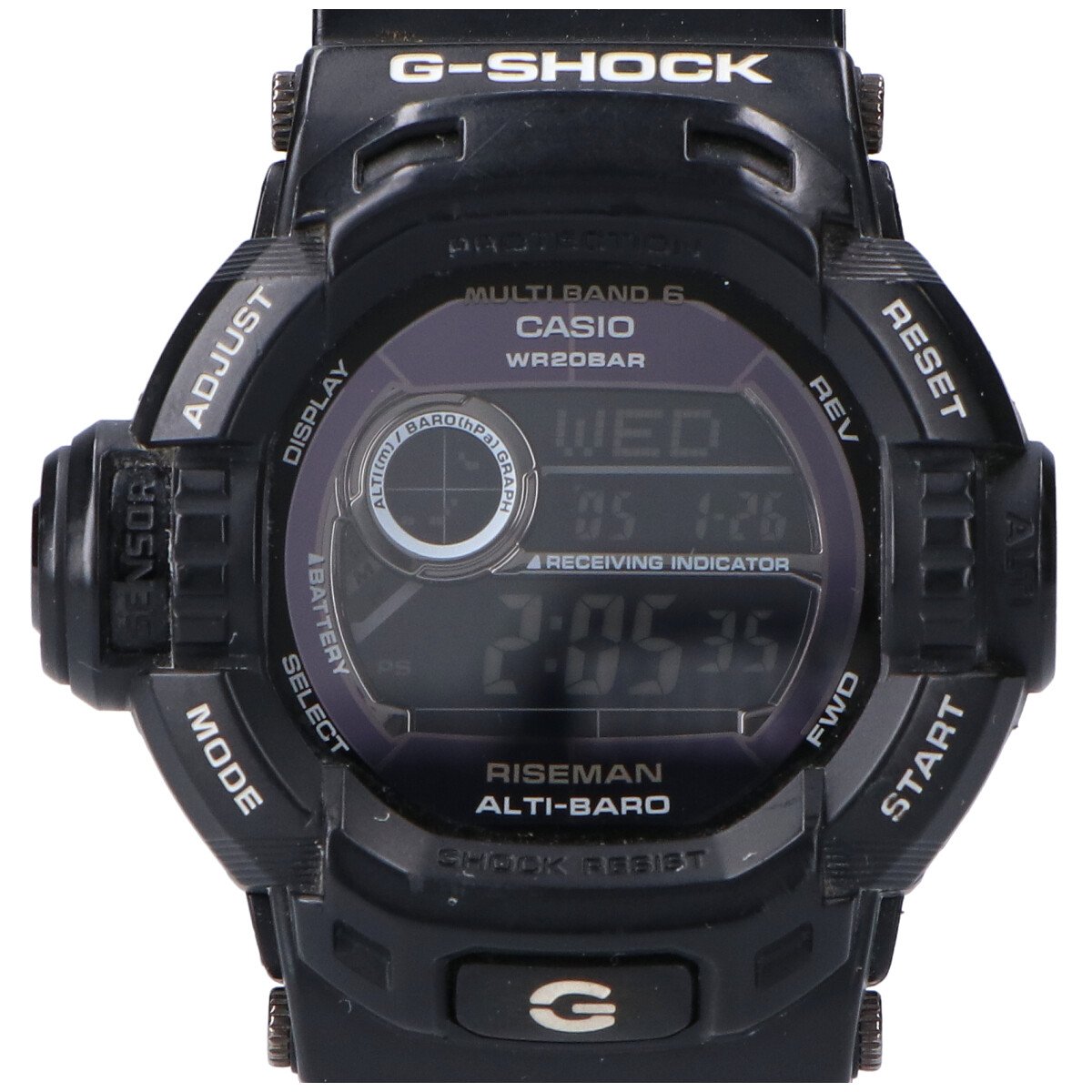 ジーショックのGW-9200BWJ-1JF RISEMAN(ライズマン) マルチバンド6 タフソーラー電波腕時計の買取実績です。