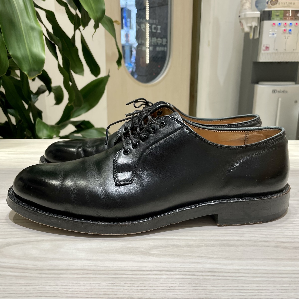 ブルックスブラザーズの靴のブラック カーフレザー プレーントゥ ダービーシューズの買取実績です 21年12月30日公開の情報です エコスタイル