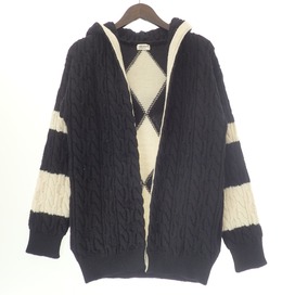 サンローランの587043 BAJA HOODIE IN A GRAPHIC KNITの買取実績です。