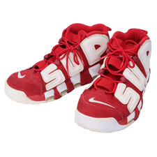 ナイキ ×シュプリーム 902290-600 エアモアアップテンポスニーカー(AIR MORE UPTEMPO) varsity red/white 買取実績です。