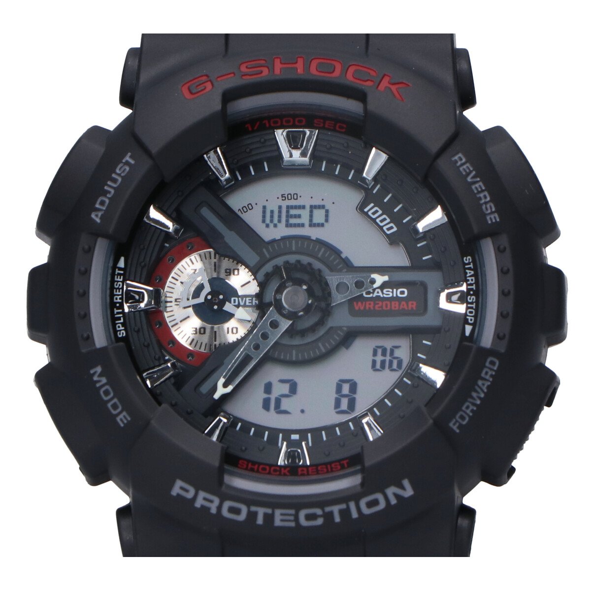 ジーショックの男梅懸賞第2弾2016年キャンペーン GA-110 男梅コラボレーション アナデジ腕時計 ブラック ※非売品の買取実績です。