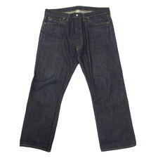 心斎橋でダブルアールエルを買取。インディゴデニム(SELVEDGE STRAIGHT DENIM)パンツを買取しました。状態は若干の使用感がある中古品です。