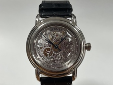 エコスタイル大阪心斎橋店の出張買取にて、エルメスのセザム、スケルトンメンズ腕時計(SM1.790)を高価買取いたしました。状態は通常使用感のお品物です。