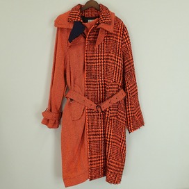サカイの19aw 19-02085 ハイブリッド ドッキングツイードコートの買取実績です。