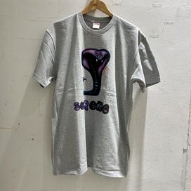 シュプリームのグレー 2021AW スネークプリント Tシャツの買取実績です。