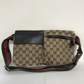 グッチのGGキャンバス ウエストバッグ/ボディバッグ 28556の買取実績です。