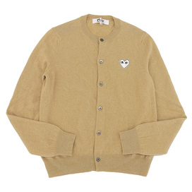 コムデギャルソンのPLAY COMME des GARCONS 20AW AZ-N065 ホワイトハート ウール カーディガンの買取実績です。