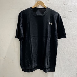 ルシアンペラフィネのブラック コットン スカル/ヘンプ刺繍 プルオーバー カットソー/Tシャツの買取実績です。