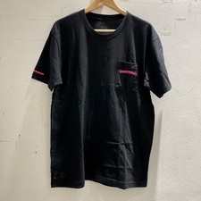 クロムハーツ ブラック ロゴプリント コットン Tシャツ 買取実績です。