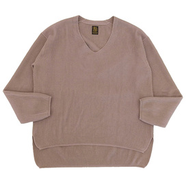 バトナーのコットン/シルク 度詰め リブVネックニットの買取実績です。