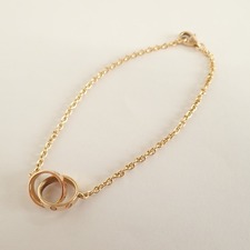 カルティエのK18 LOVE BRACELET ベビーラブ ブレスレットを買取させていただきました。宅配買取センターです。状態は若干の使用感がある中古品です