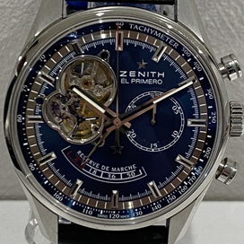 エコスタイル浜松入野店でゼニスのクロノマスターのオープン、シャルルベルモの03.2085.4021、限定モデルの自動巻き時計を買取りました。