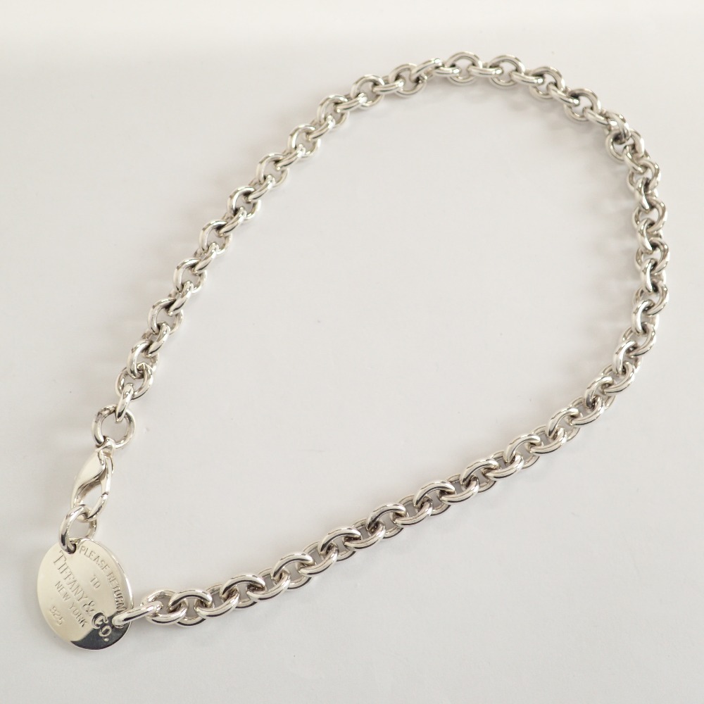Tiffany ティファニーリターントゥオーバルシルバーカフス925