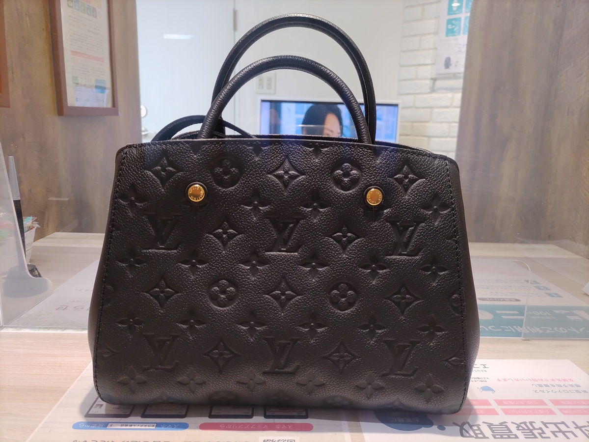 ルイヴィトン モンテーニュBB アンプラント M41053 ノワール（新宿店で  