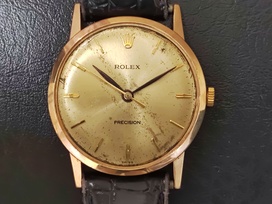 ロレックスの768 K18 プレシジョン 手巻き 腕時計の買取実績です。