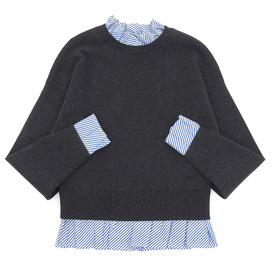 エンフォルドの21SS WOOL COTTON フリル プルオーバー トップスの買取実績です。