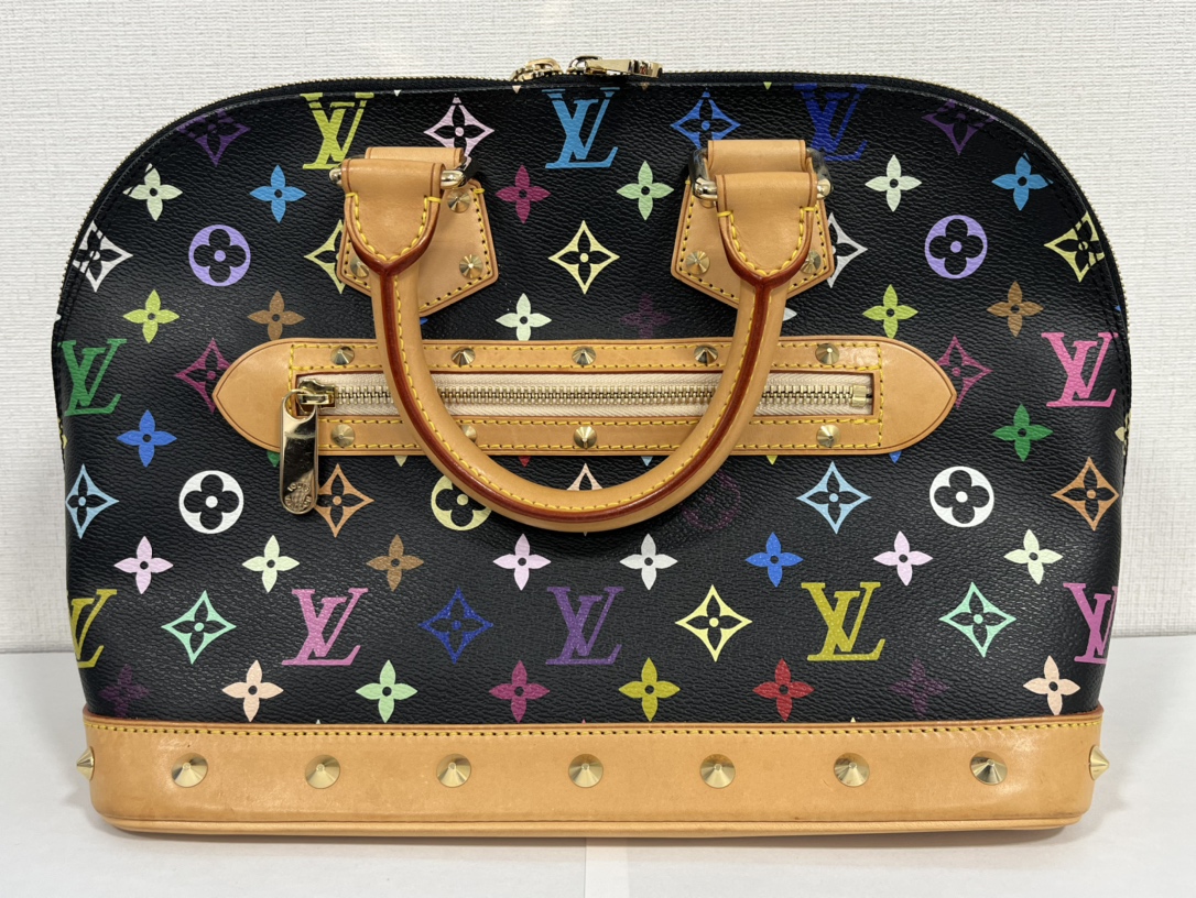 ルイヴィトンの2003年製 モノグラムマルチカラー ノワール アルマ M92646の買取実績です。