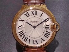 カルティエ W6920054 750YG バロンブルー エクストラフラットXL 腕時計 買取実績です。