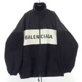 バレンシアガの529213 NYLON LOGO DENIM JACKET ポプリン ブルゾンの買取実績です。
