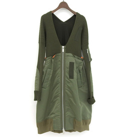 サカイの21-05550 21AW  Knit×Nylon Twill Dress ワンピースの買取実績です。