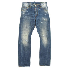 ディースクエアード S74LA0708 ブルー ペイント/ウォッシュ加工 CLASSIC KENNY TWIST JEAN デニムパンツ 買取実績です。