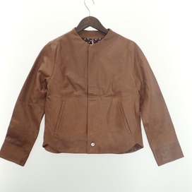 パラスパレスのPLJK-1550C ラムレザー ノーカラージャケットの買取実績です。
