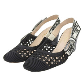 ディオールのブラック DIOR＆MOI スリングバック ヒールパンプスの買取実績です。