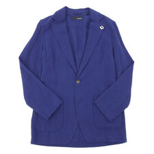 8269のJPAMAJ/EGC1061 ブルー コットン リネンソリッド シングル2Bシャツジャケット/テーラードジャケット　の買取実績です。
