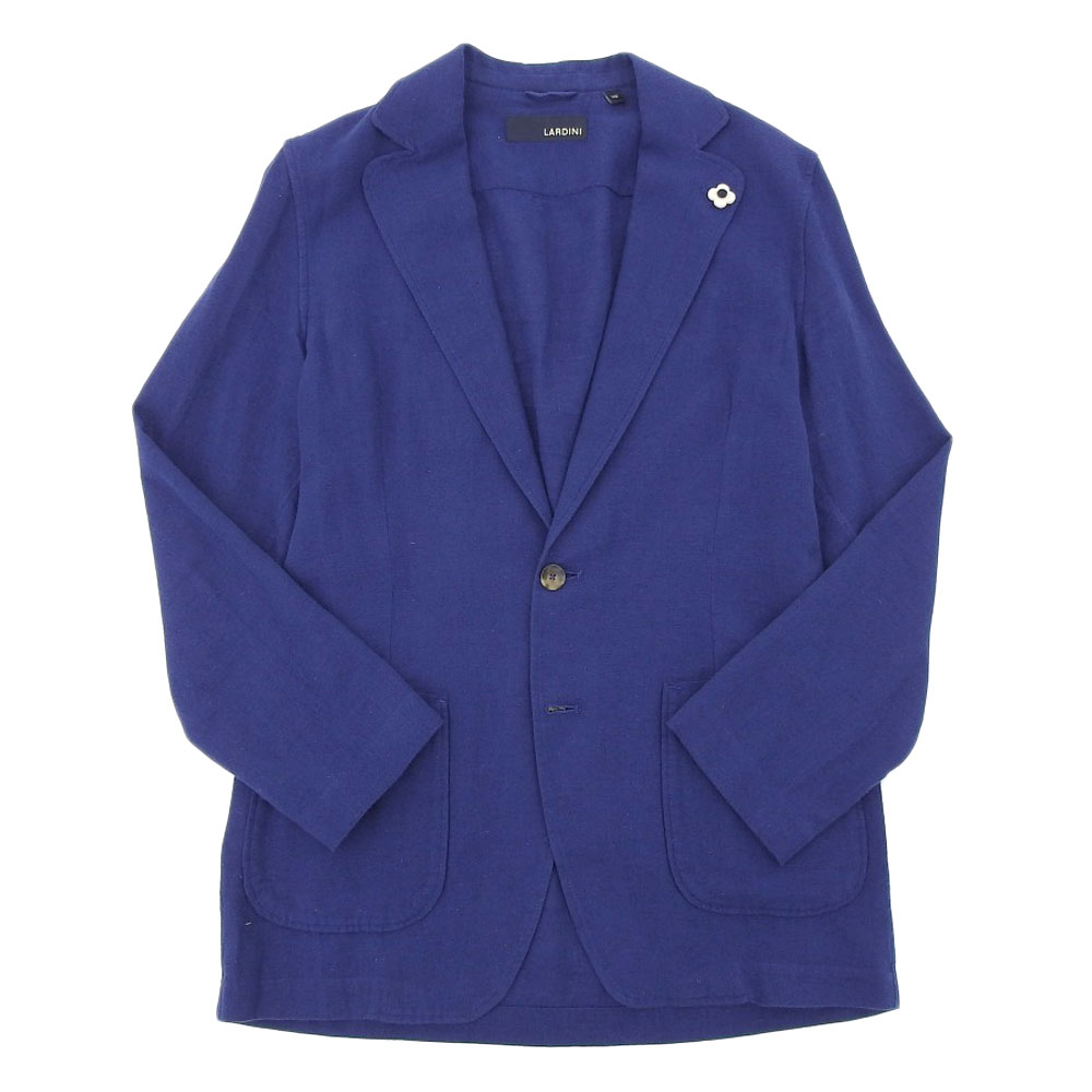 ラルディーニのJPAMAJ/EGC1061 ブルー コットン リネンソリッド シングル2Bシャツジャケット/テーラードジャケット　の買取実績です。