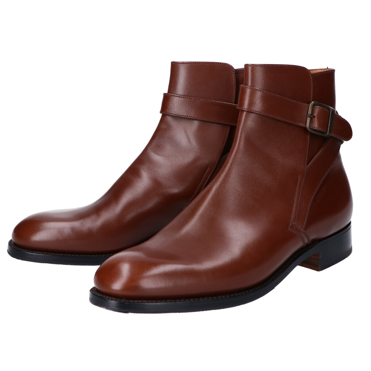 J.M.WESTON ジョッパーブーツ ブラウンスエード 10E新品☆オイル 