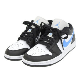 ナイキの2022年SS WMNS AIR JORDAN 1 LOW ホワイト×ブラック×ライトブルー DC0774-041 スニーカの買取実績です。