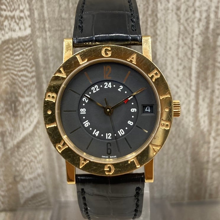 ブルガリのブルガリブルガリ、BB33GL GMT自動巻き 腕時計の買取実績です。