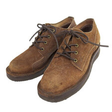 宅配買取センターでグリズリーブーツのROUGH OUT LINE MAN OXFORD、スエードレザーシューズを買取させていただきました。状態は若干の使用感がある中古品です