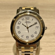 エコスタイル渋谷店で、エルメスのクリッパー CL6.720 腕時計を買取しました。状態は綺麗な状態の中古美品です。