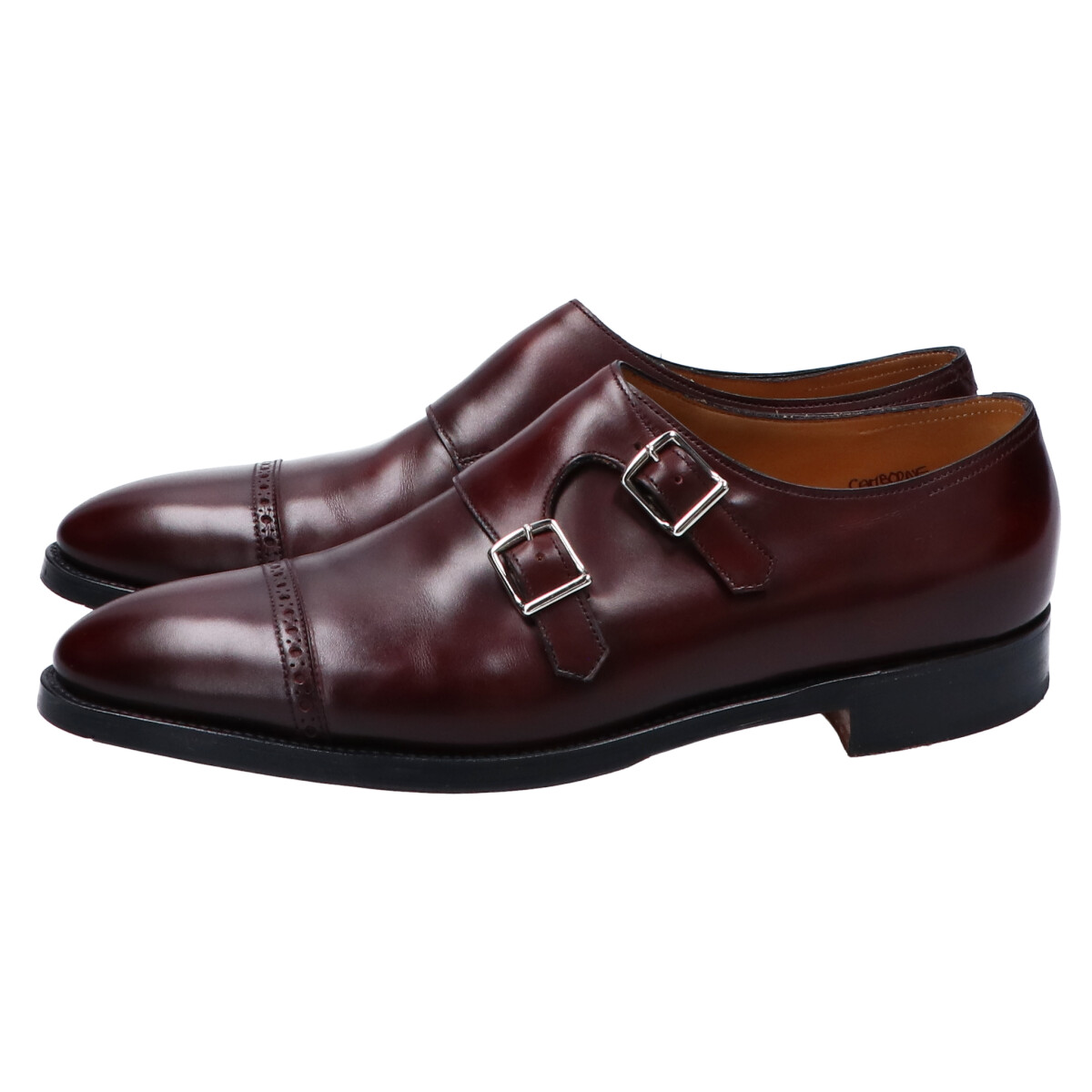 John Lobb ジョンロブ ダブルモンクストラップ 7 バーガンディ John