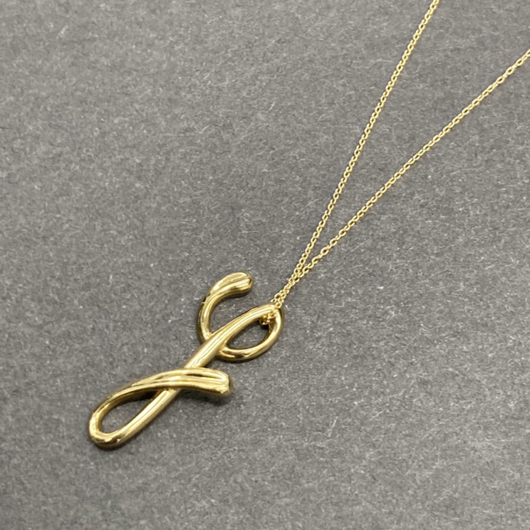 エルサ・ペレッティ レター Y ペンダント 18Kゴールド | Tiffany