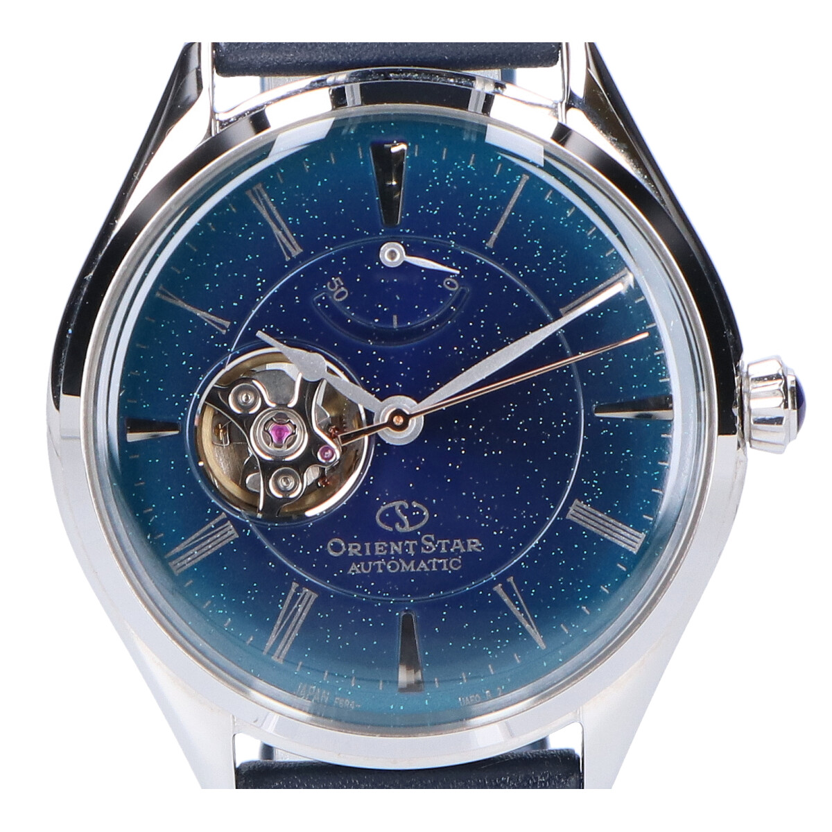 オリエントのRK-AT0205L Cal.F6R4 クラシックセミスケルトン 70周年記念数量限定モデルシースルーバック自動巻き腕時計の買取実績です。