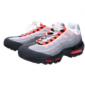 ナイキの818592-991 エアマックス95 SOLAR RED×WHITE スニーカ/シューズの買取実績です。