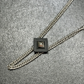 エルメスのブラック グルメット エケストルPM ネックレスの買取実績です。