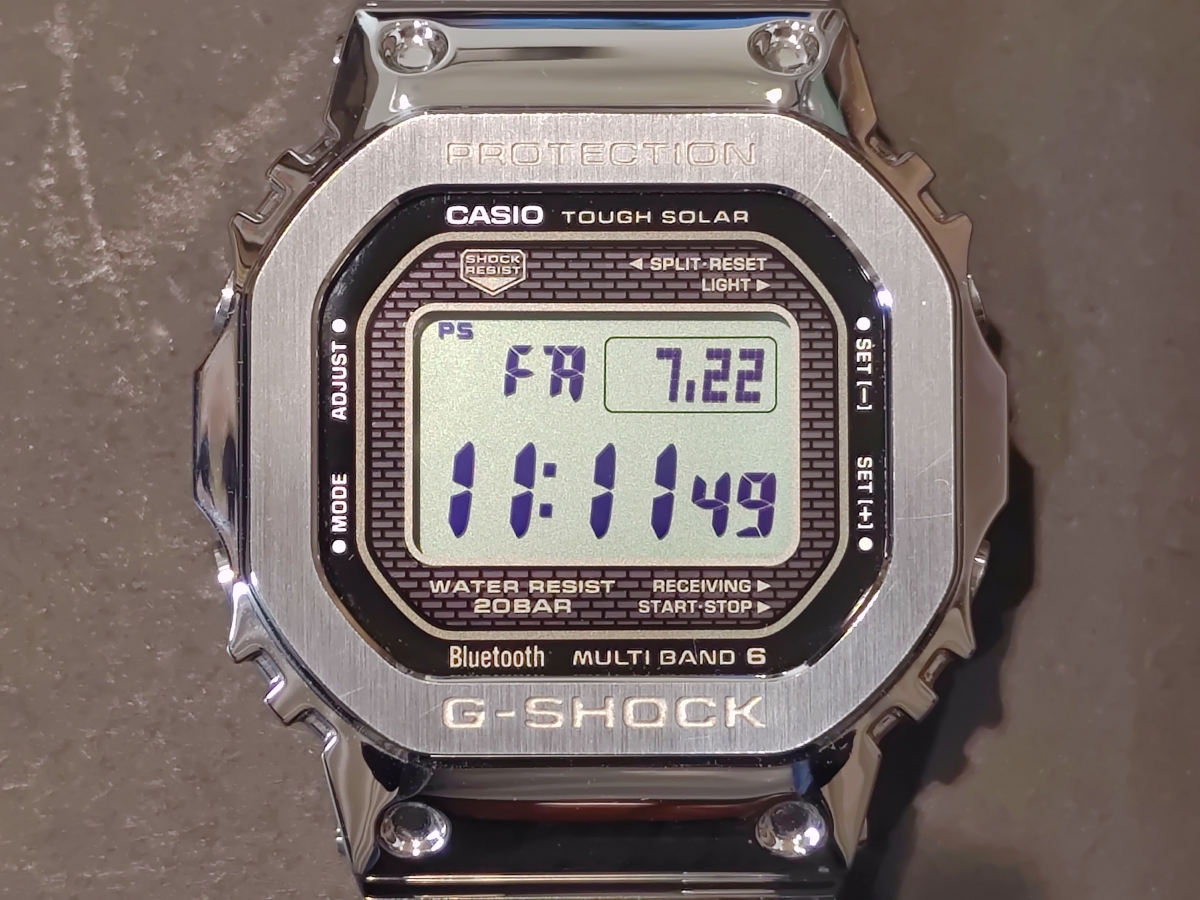 G-SHOCKのGMW-B5000D-1JF フルメタル タフソーラー 腕時計の買取実績です。
