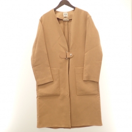 エルメスの16-7106 リネンｘシルク ノーカラーコート レディースの買取実績です。